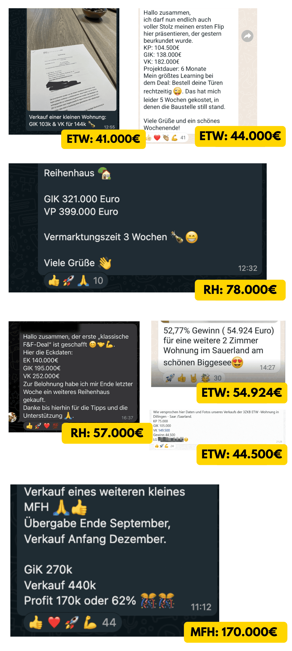 Echte FIX&FLIP Beispiel-Deals
